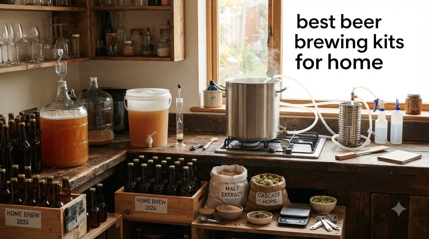 best beer brewing kits for home