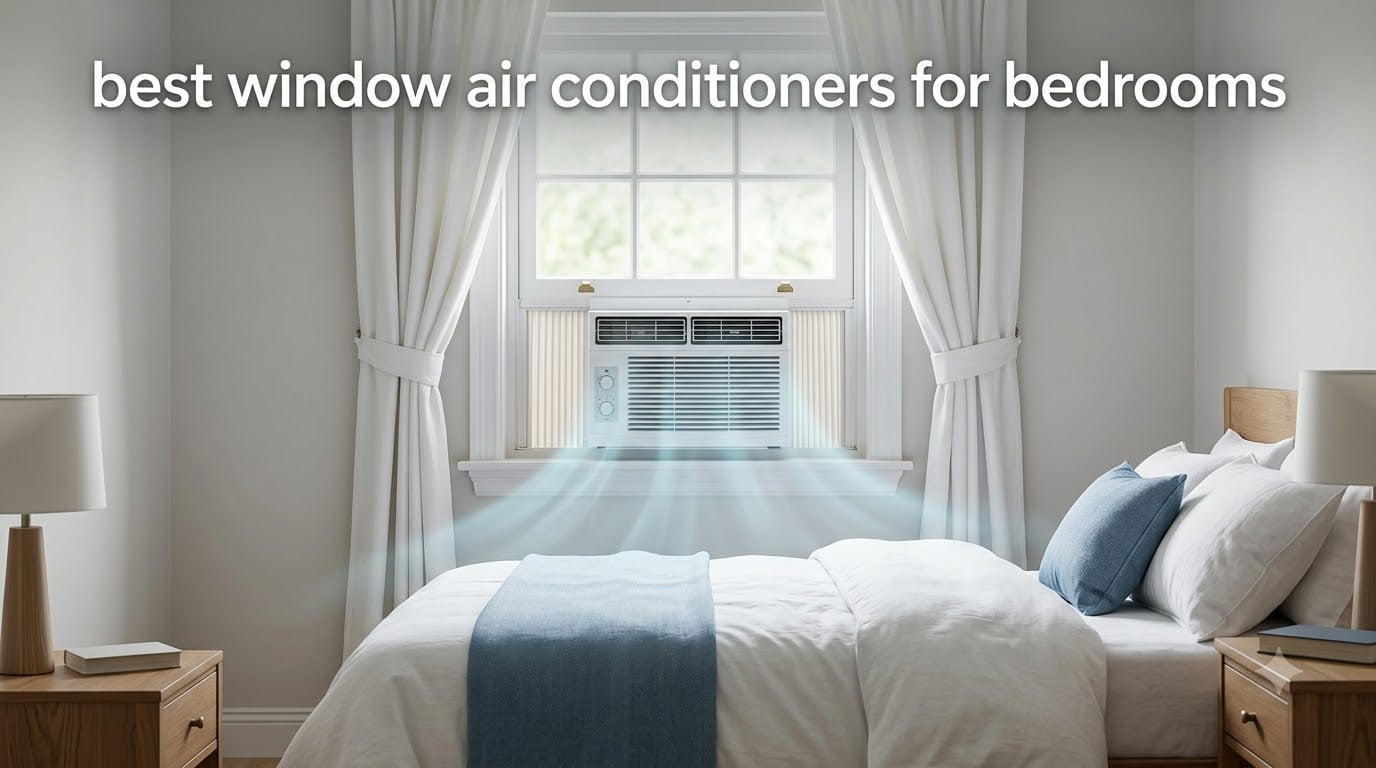 best window air conditioners for bedrooms