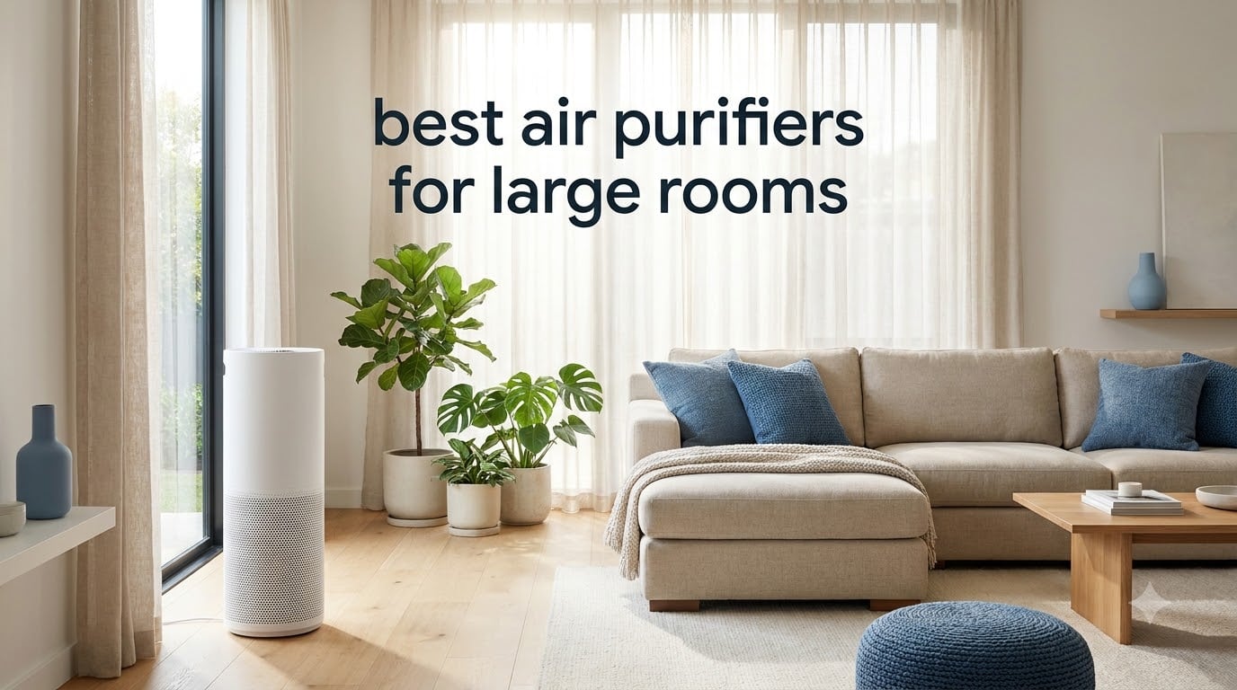 best air purifiers for large rooms