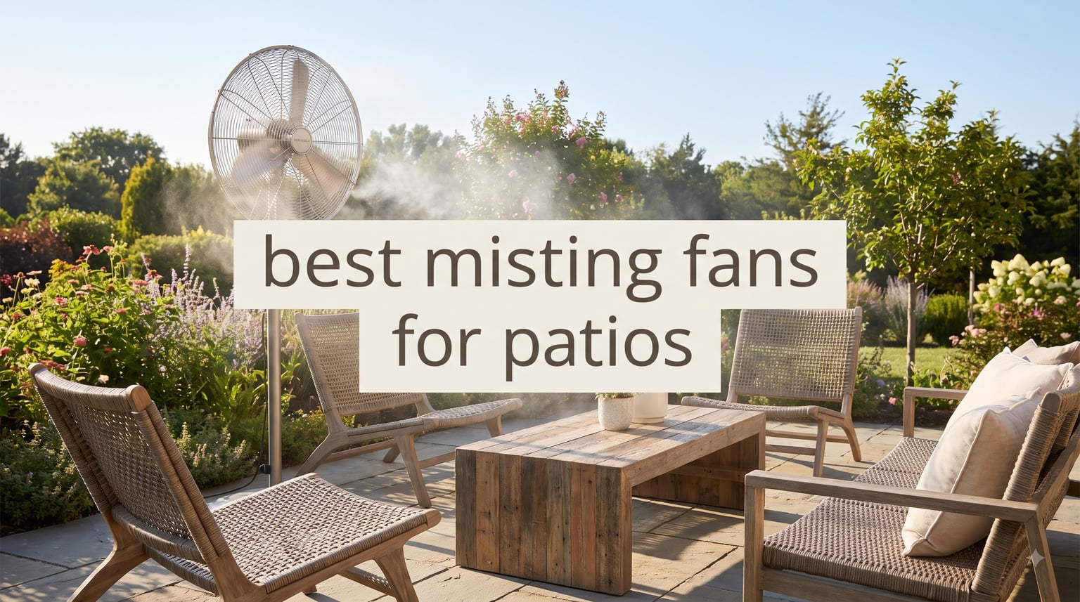 best misting fans for patios