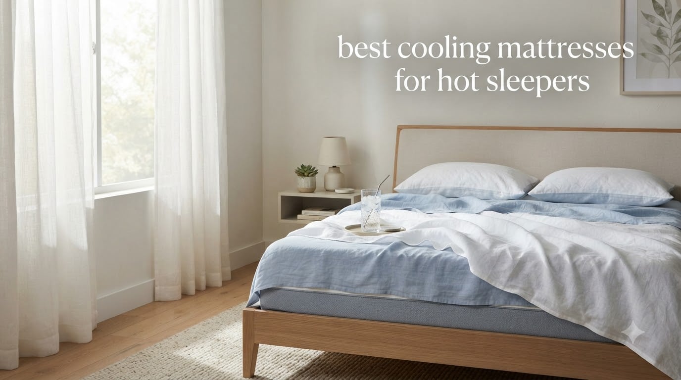 best cooling mattresses for hot sleepers