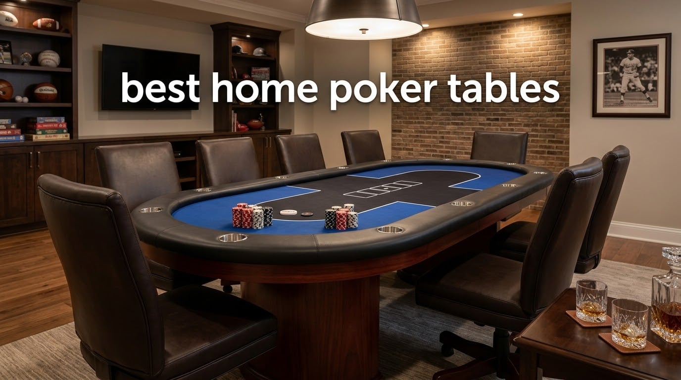 best home poker tables