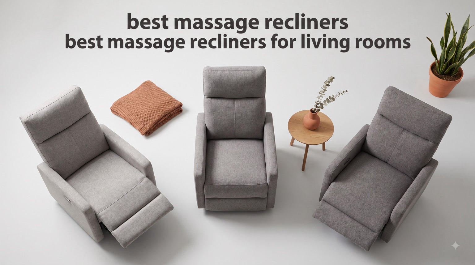 best massage recliners for living rooms