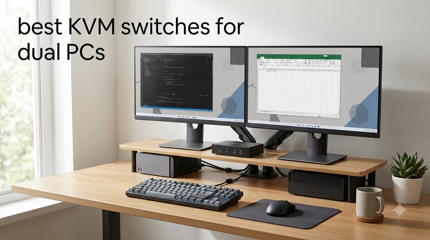 best KVM switches for dual PCs