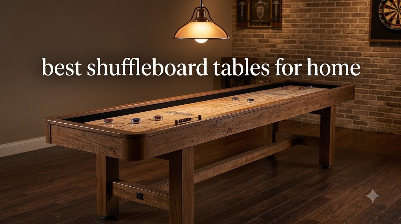 best shuffleboard tables for home