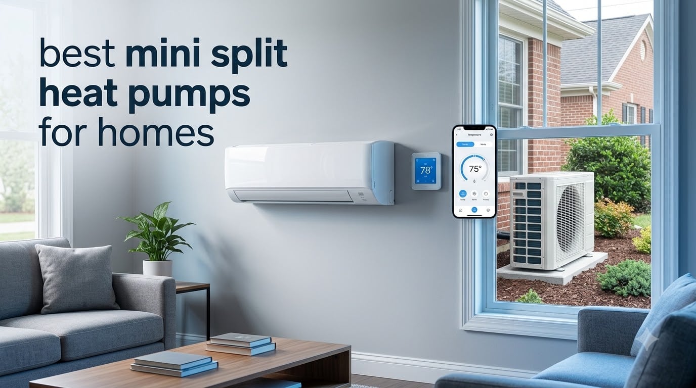 best mini split heat pumps for homes