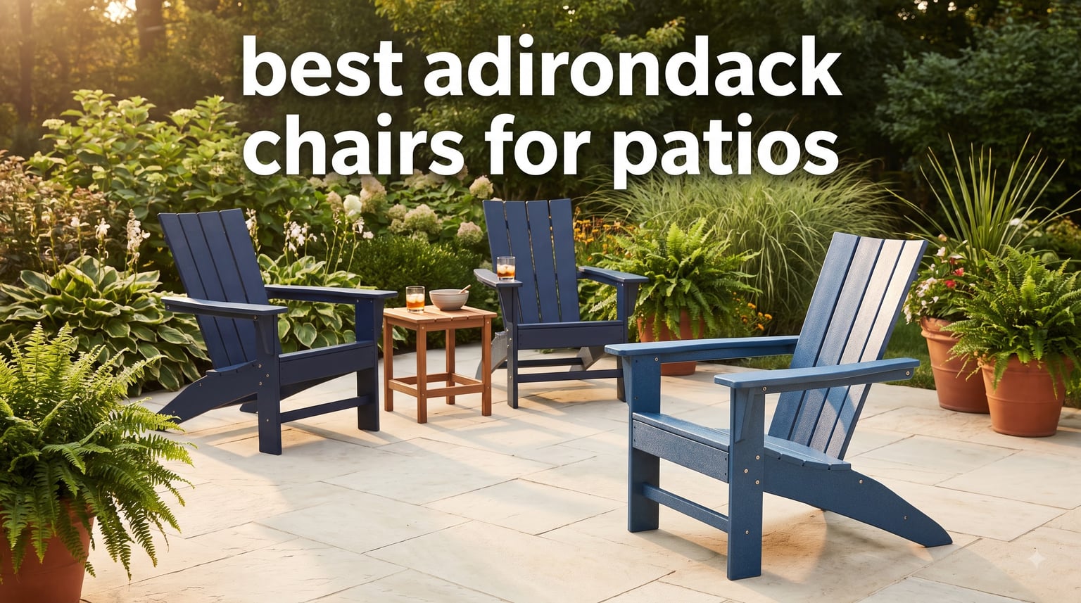 best adirondack chairs for patios