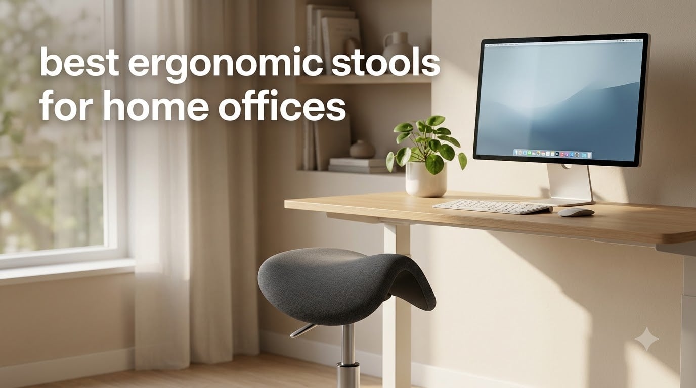 best ergonomic stools for home offices