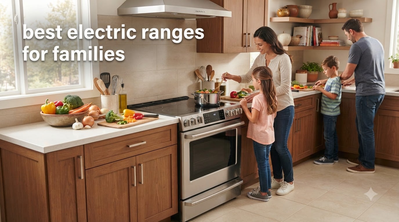 best electric ranges for families