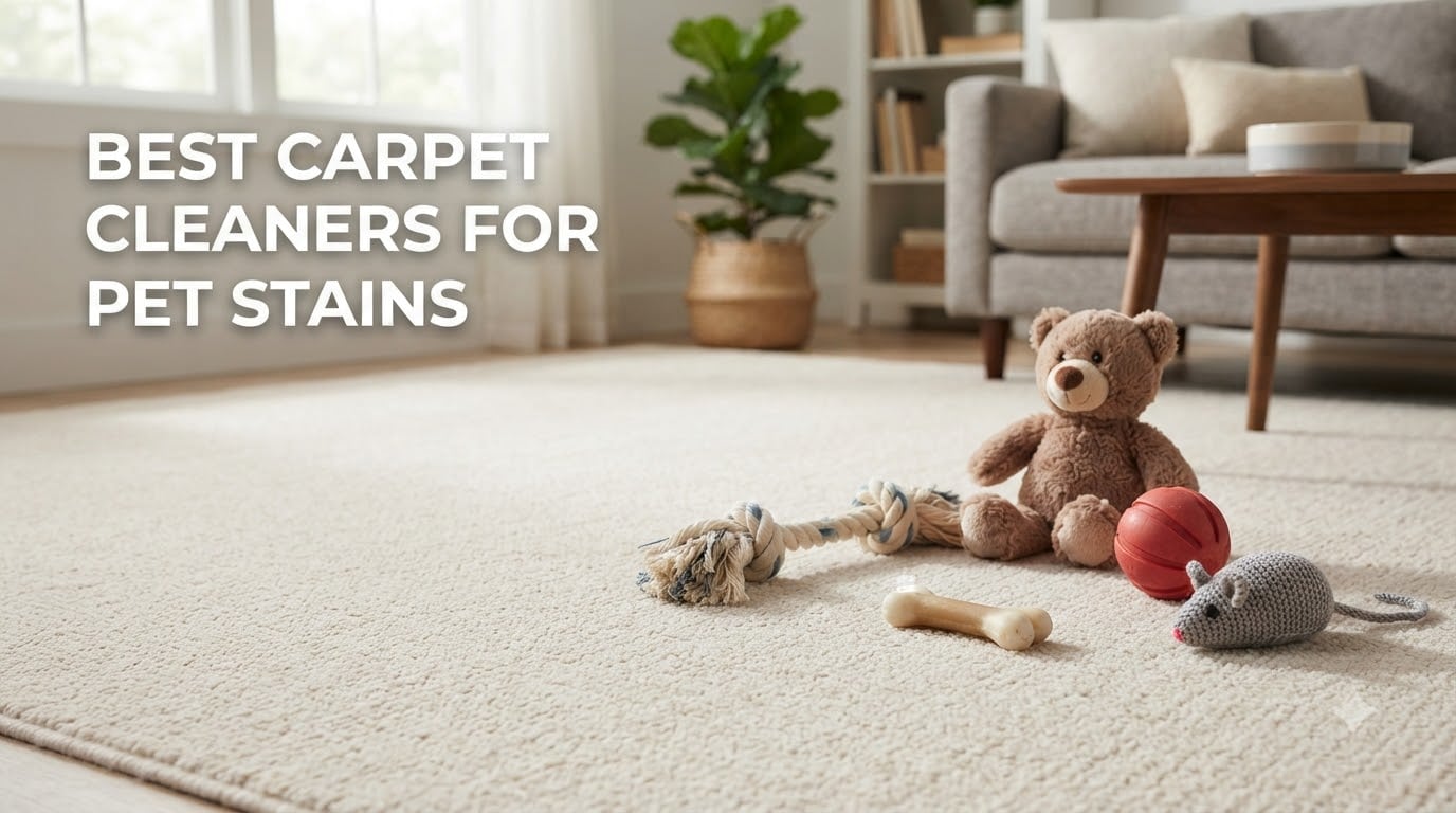 best carpet cleaners for pet stains