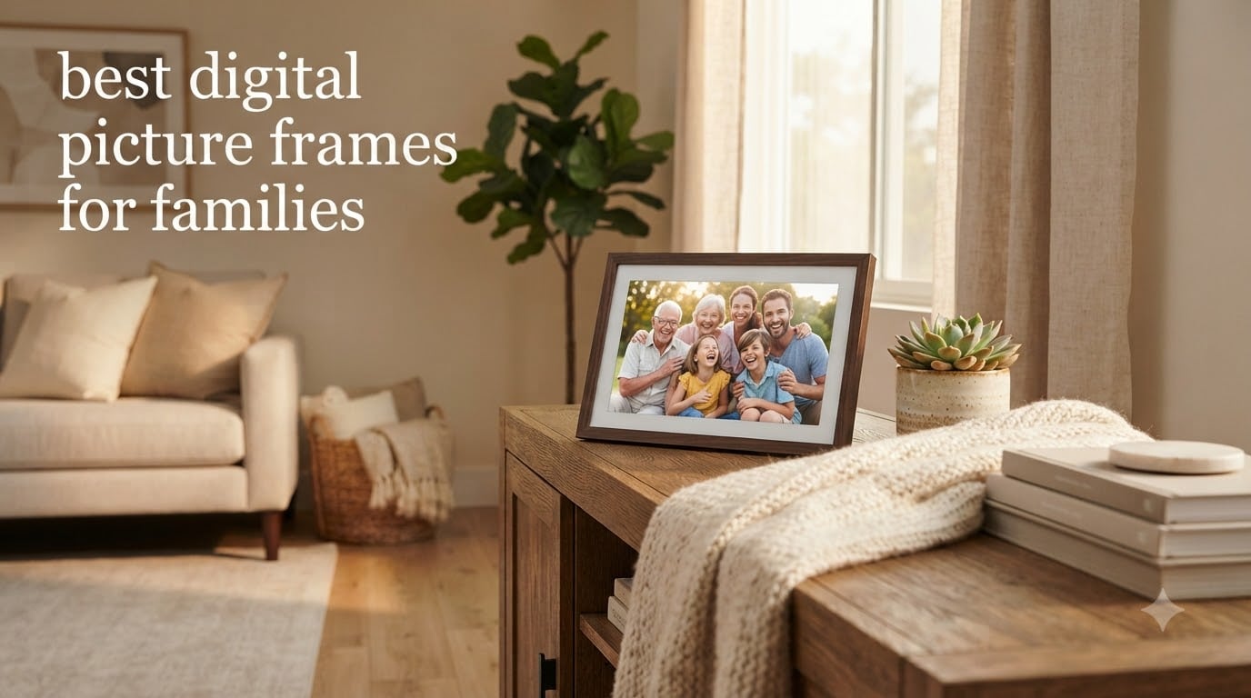 best digital picture frames for families