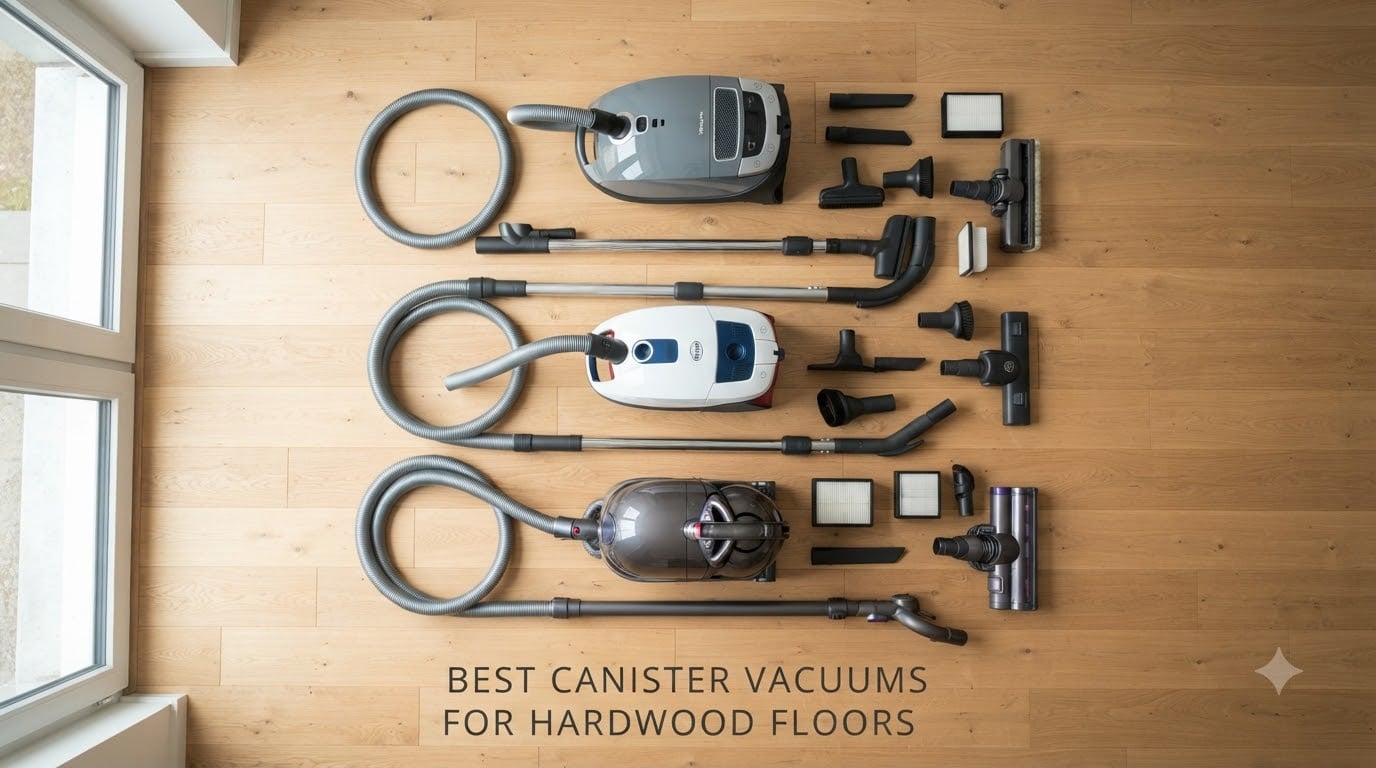 best canister vacuums for hardwood floors