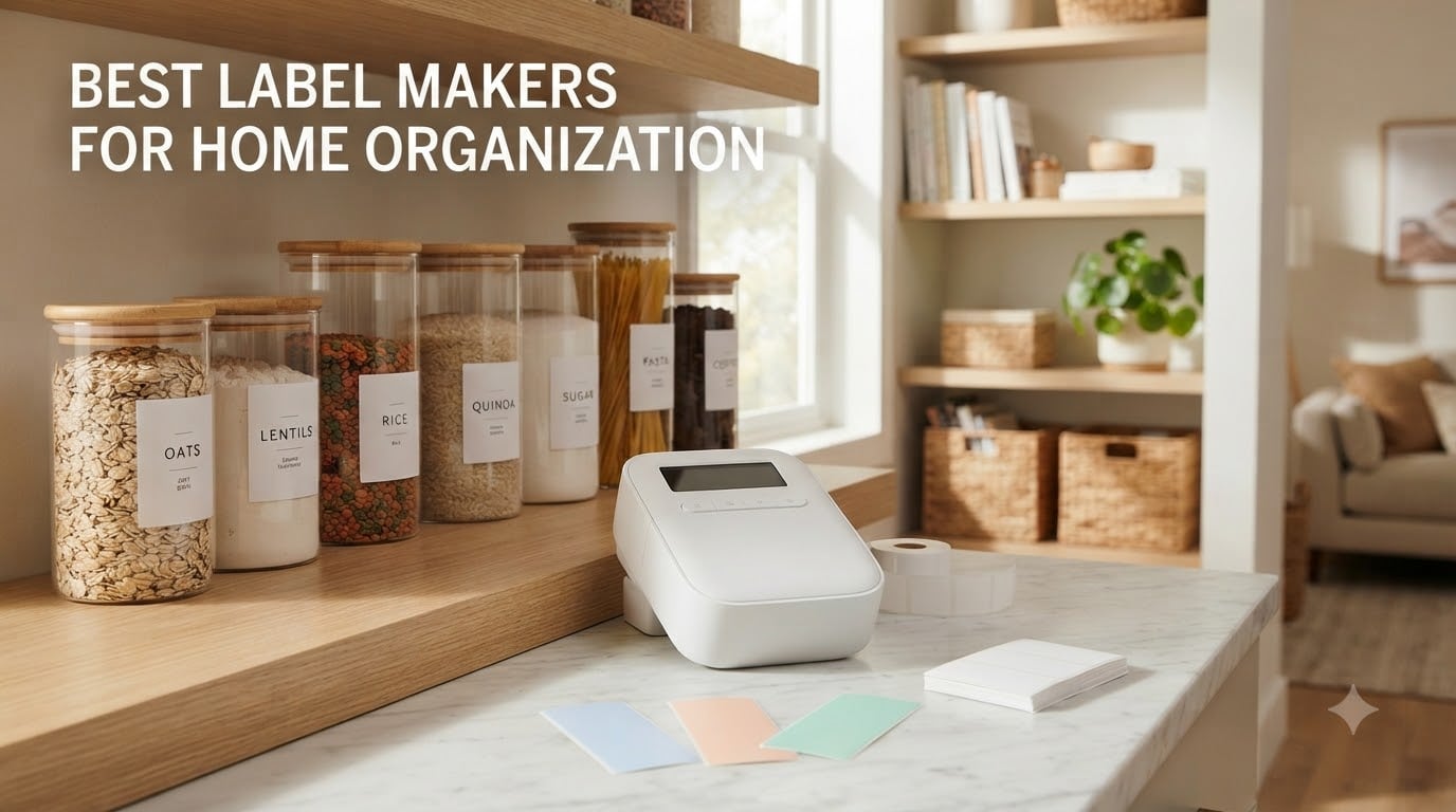 best label makers for home organization