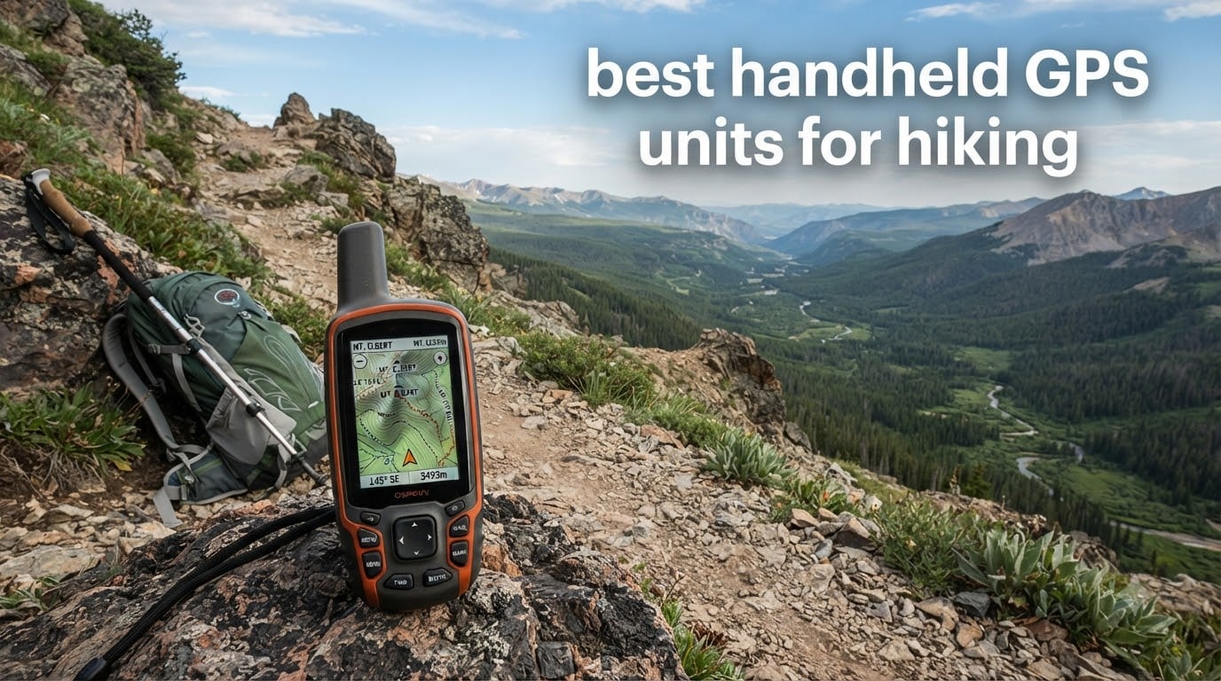 best handheld GPS units for hiking