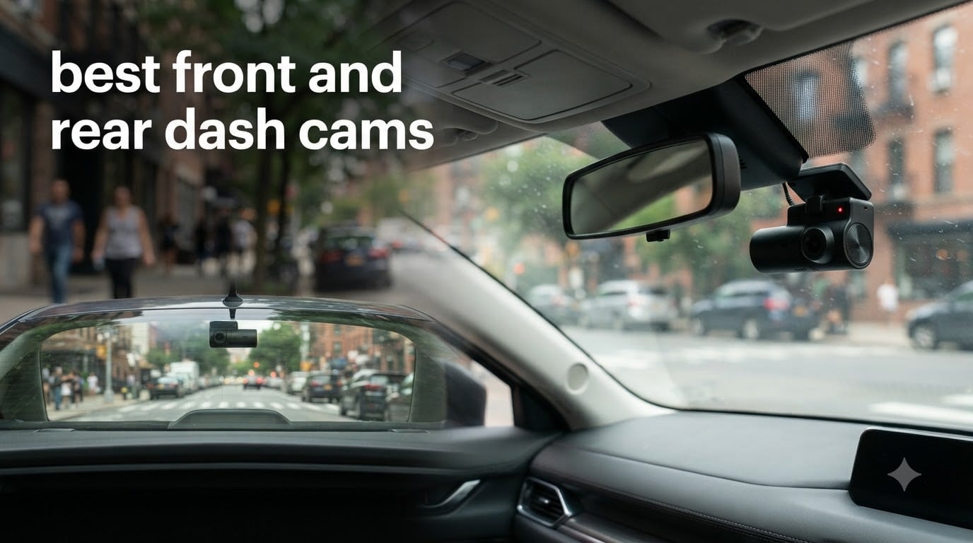 best front and rear dash cams