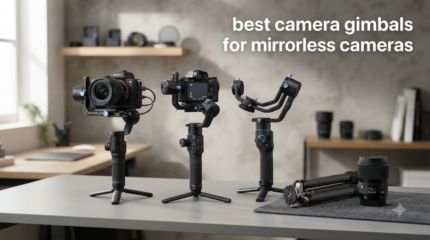best camera gimbals for mirrorless cameras