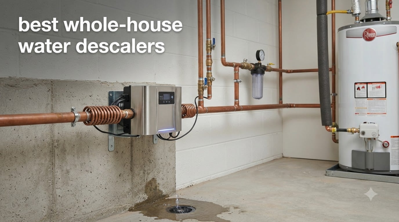 best whole-house water descalers