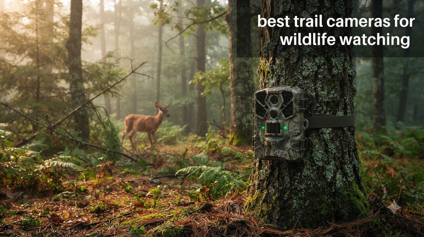 best trail cameras for wildlife watching