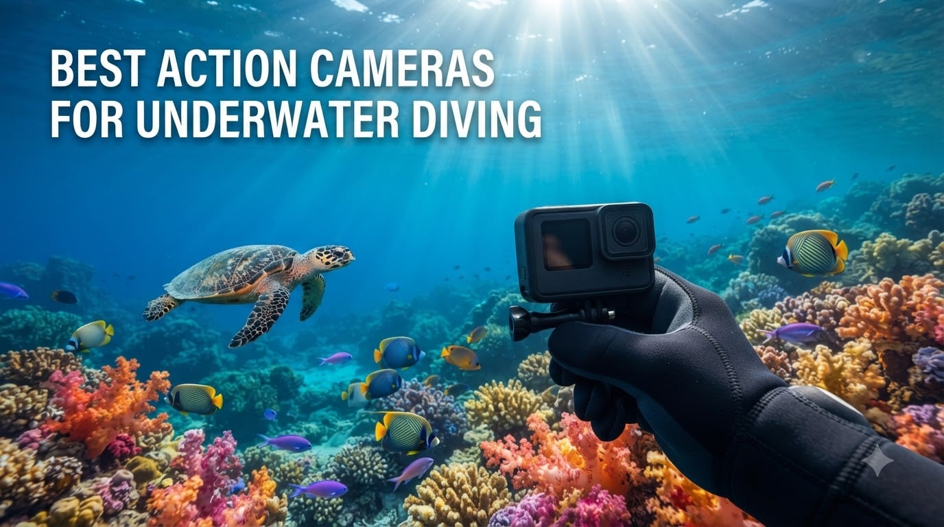 best action cameras for underwater diving