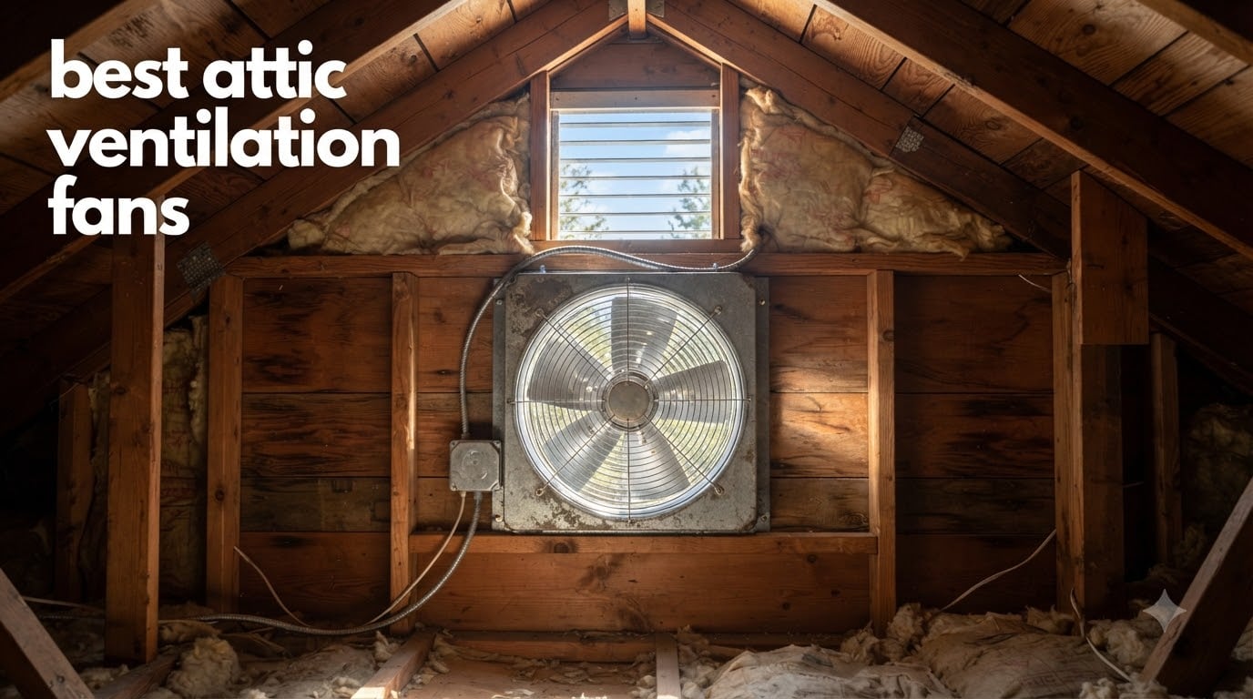 best attic ventilation fans