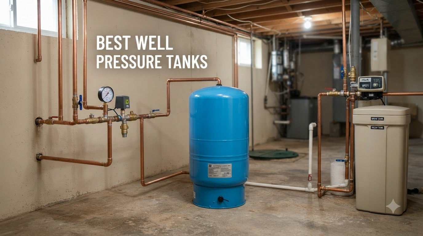 best well pressure tanks