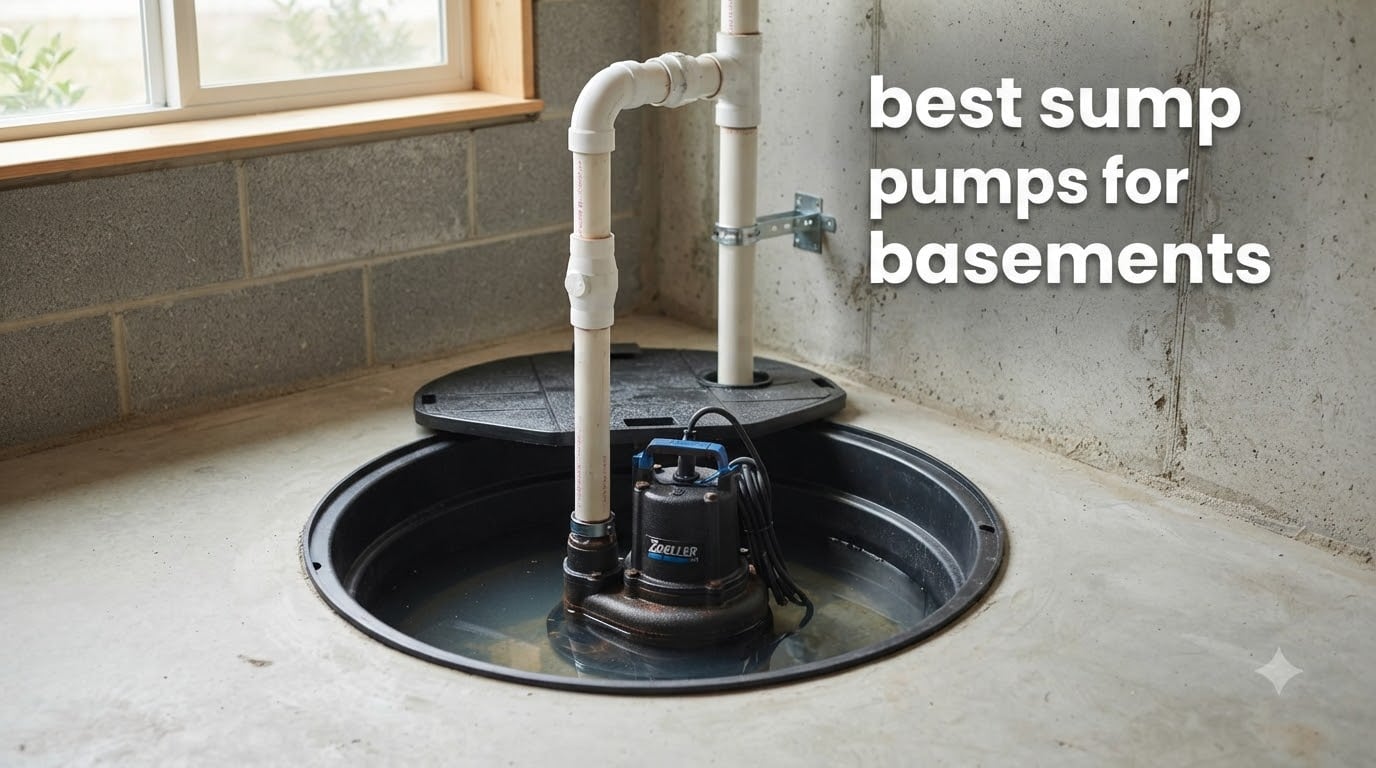 best sump pumps for basements