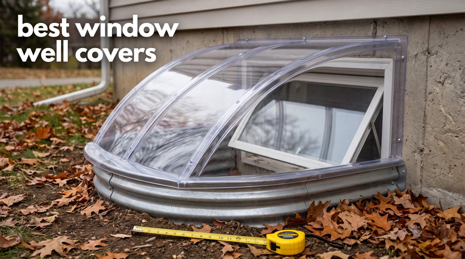 best window well covers