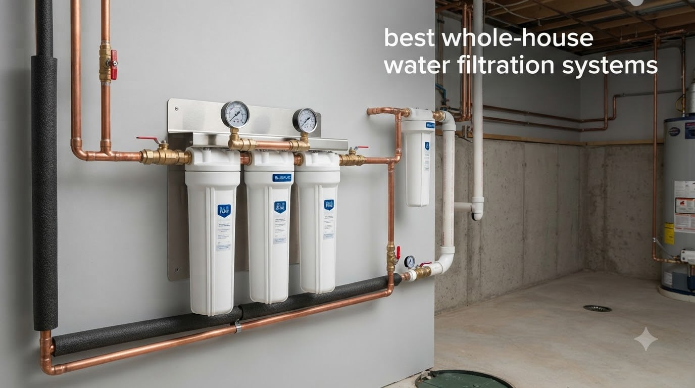 best whole-house water filtration systems