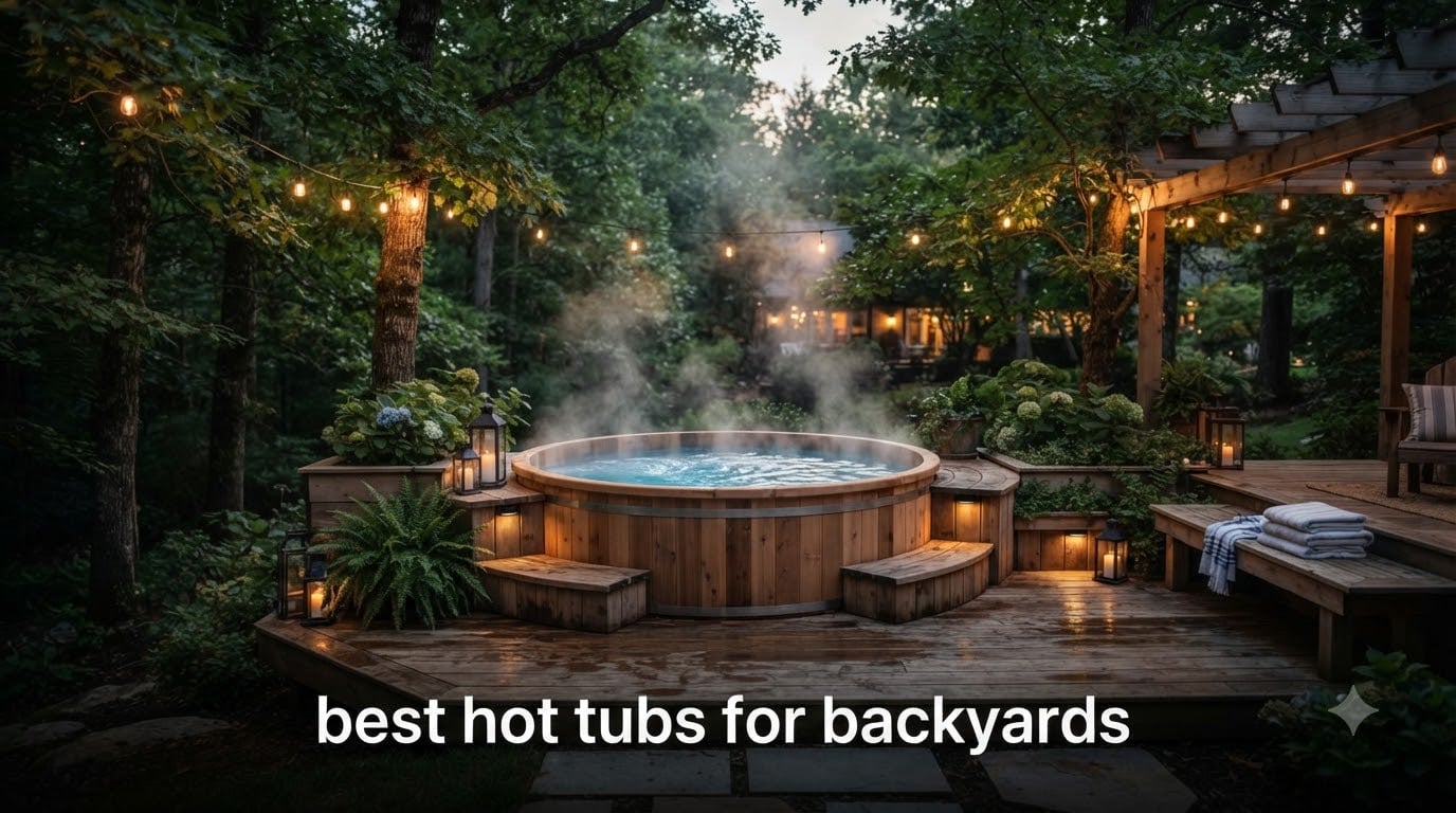 best hot tubs for backyards