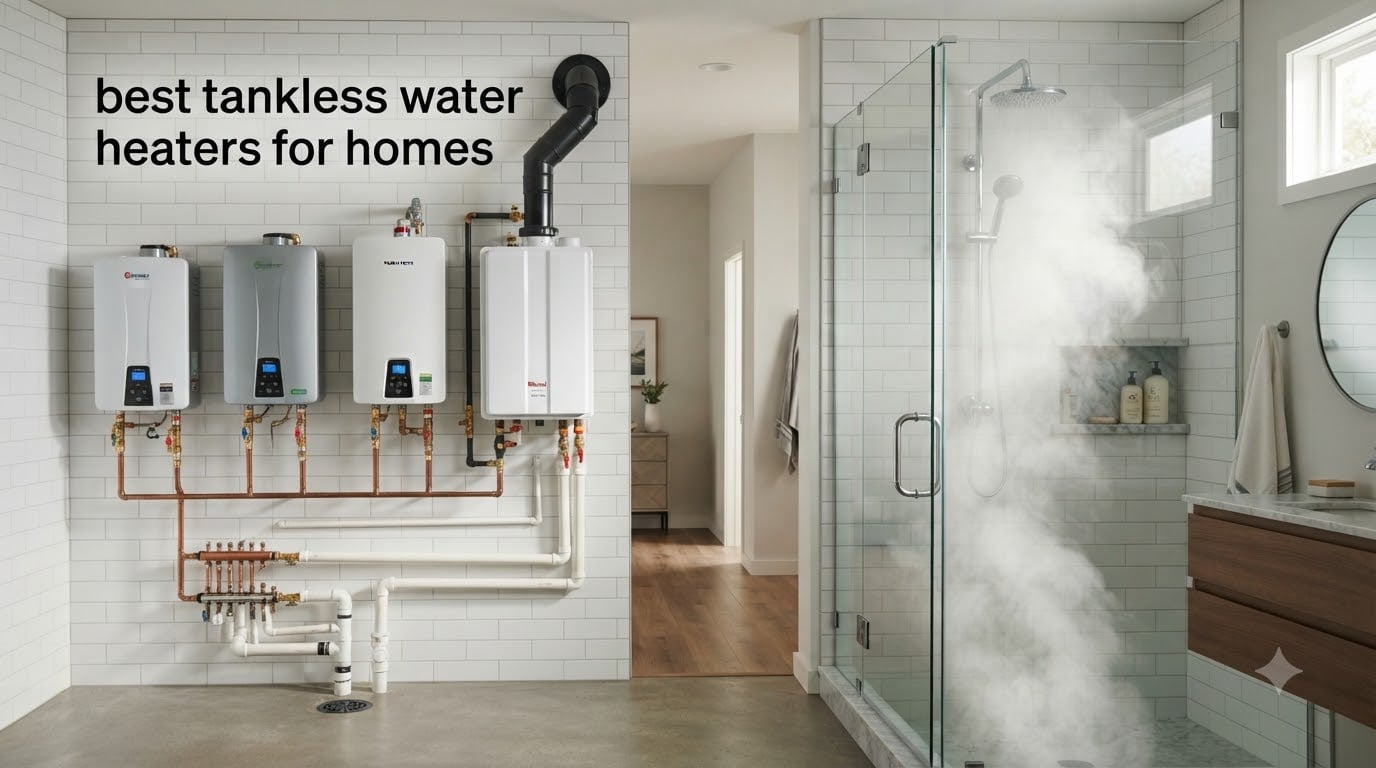 best tankless water heaters for homes