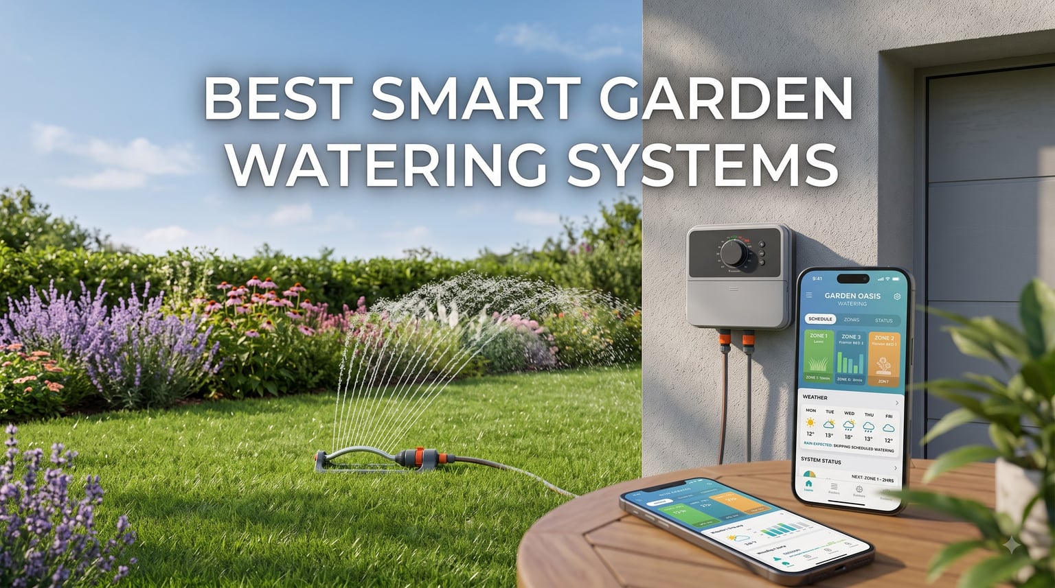 best smart garden watering systems