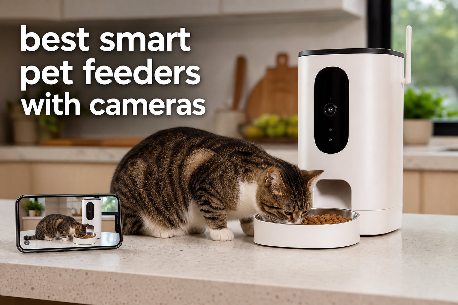 best smart pet feeders with cameras