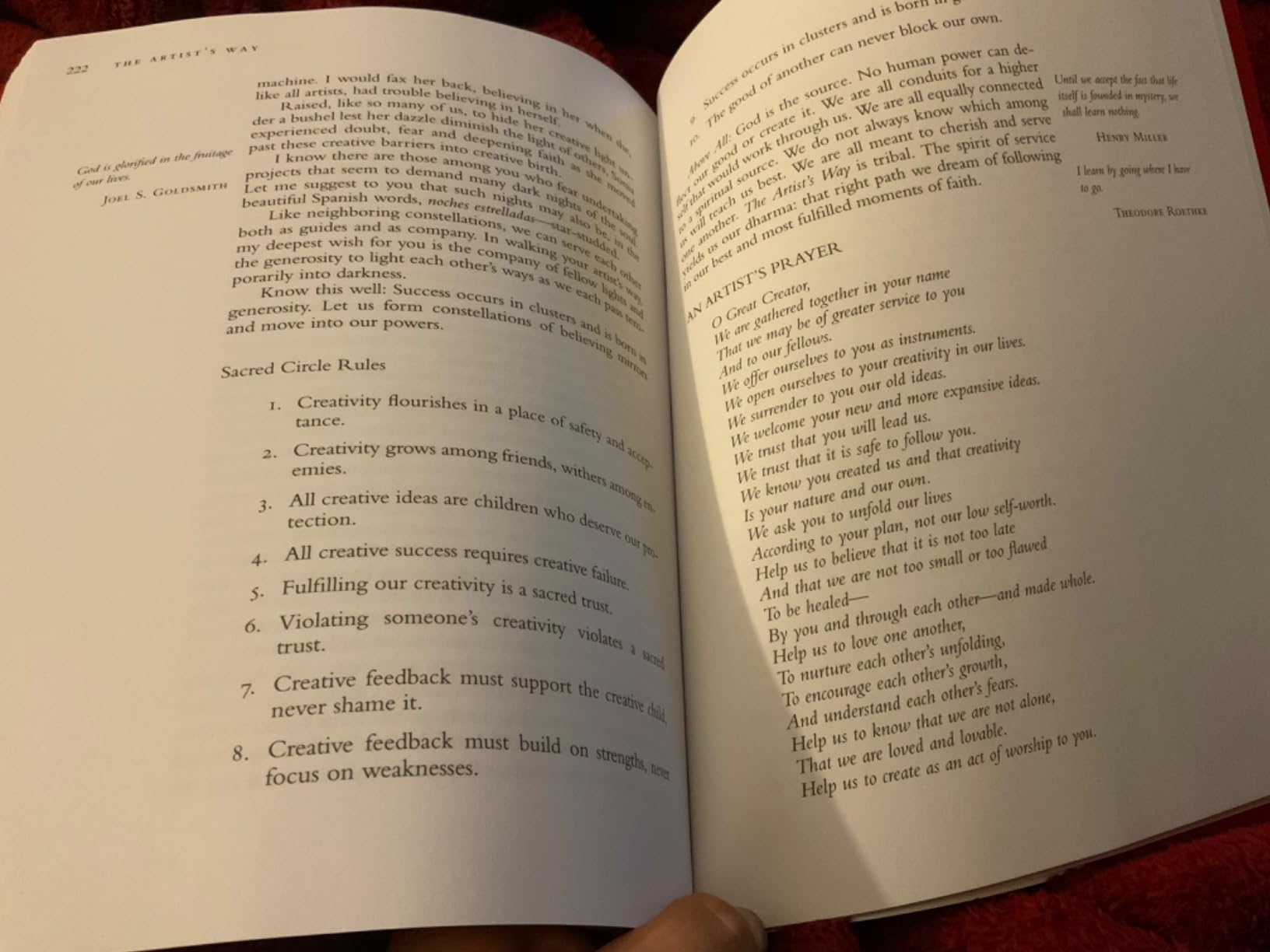 The Artist's Way: 30th Anniversary Edition customer photo 2