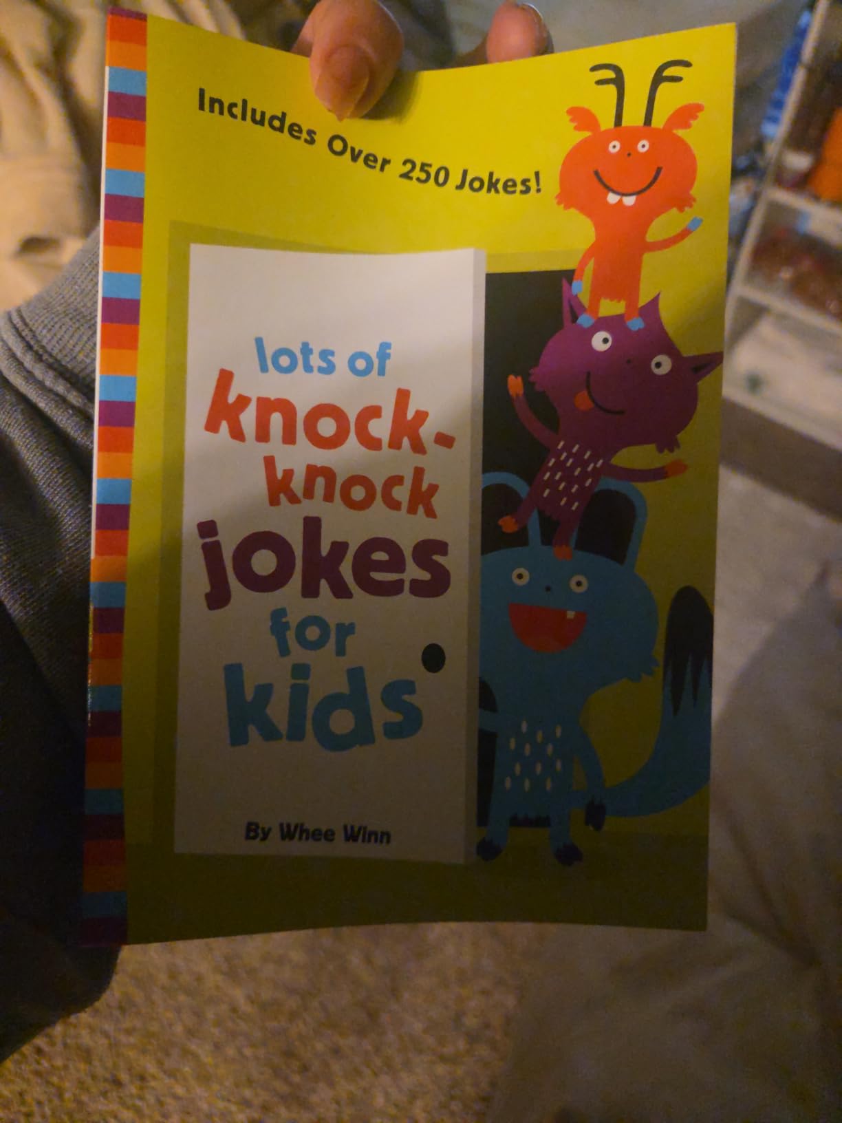 Lots of Knock-Knock Jokes for Kids: A Funny, Laugh Out Loud Busy Book for Children with Over 250 Jokes, Riddles, Tongue Twisters, and Puns customer photo 2