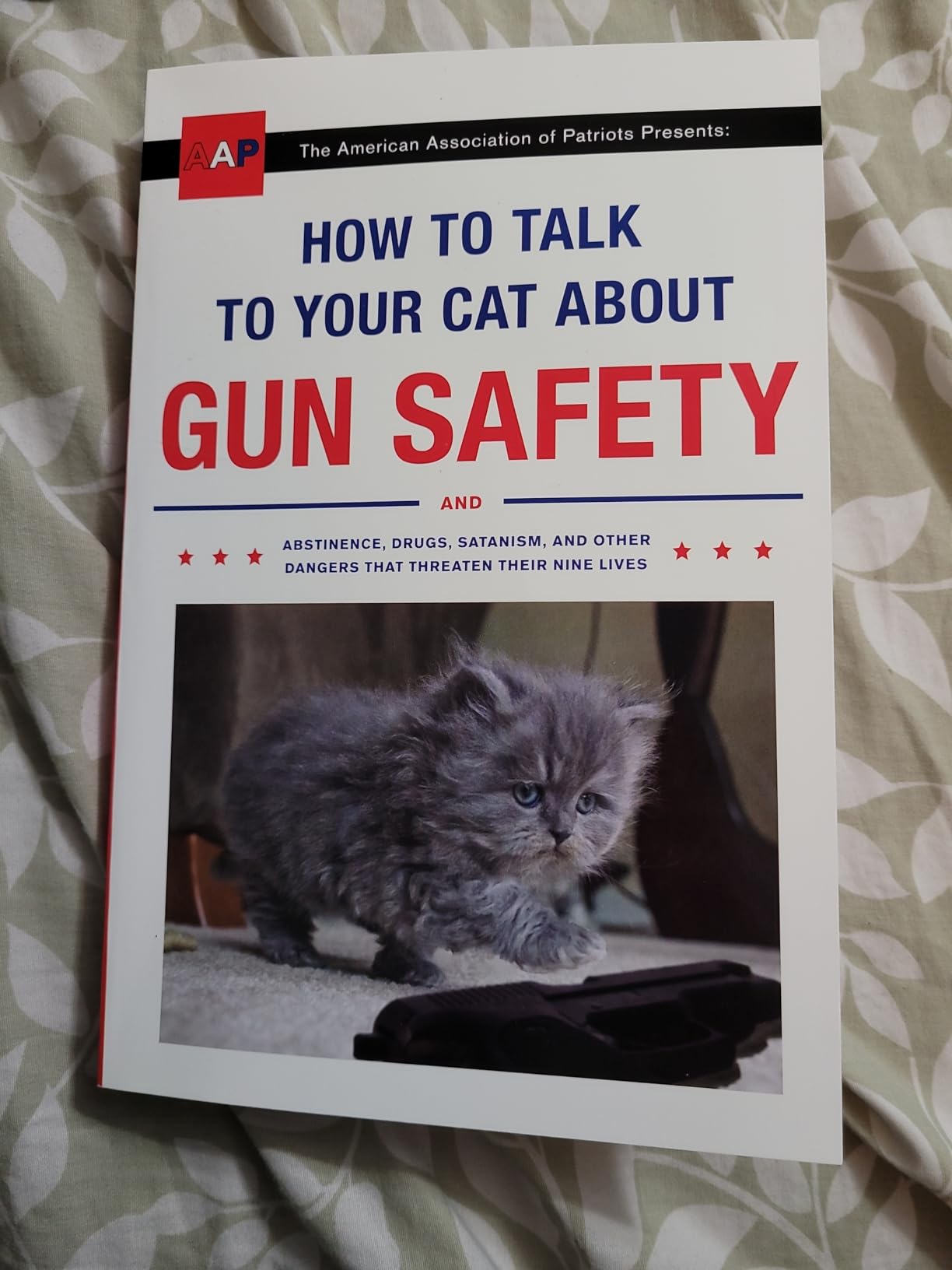 How to Talk to Your Cat About Gun Safety: And Abstinence, Drugs, Satanism, and Other Dangers That Threaten Their Nine Lives customer photo 2