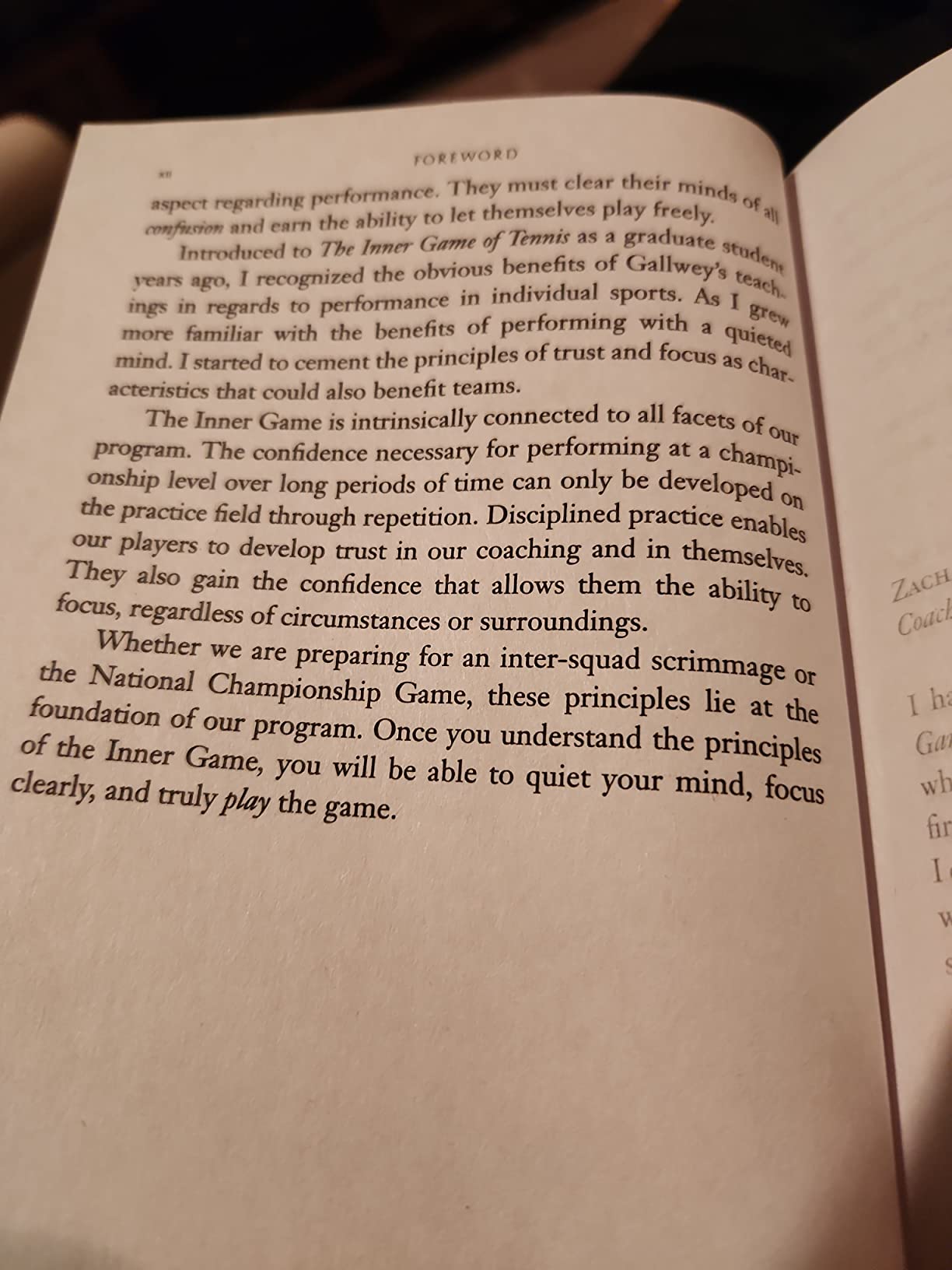 The Inner Game of Tennis: The Classic Guide to the Mental Side of Peak Performance customer photo 2