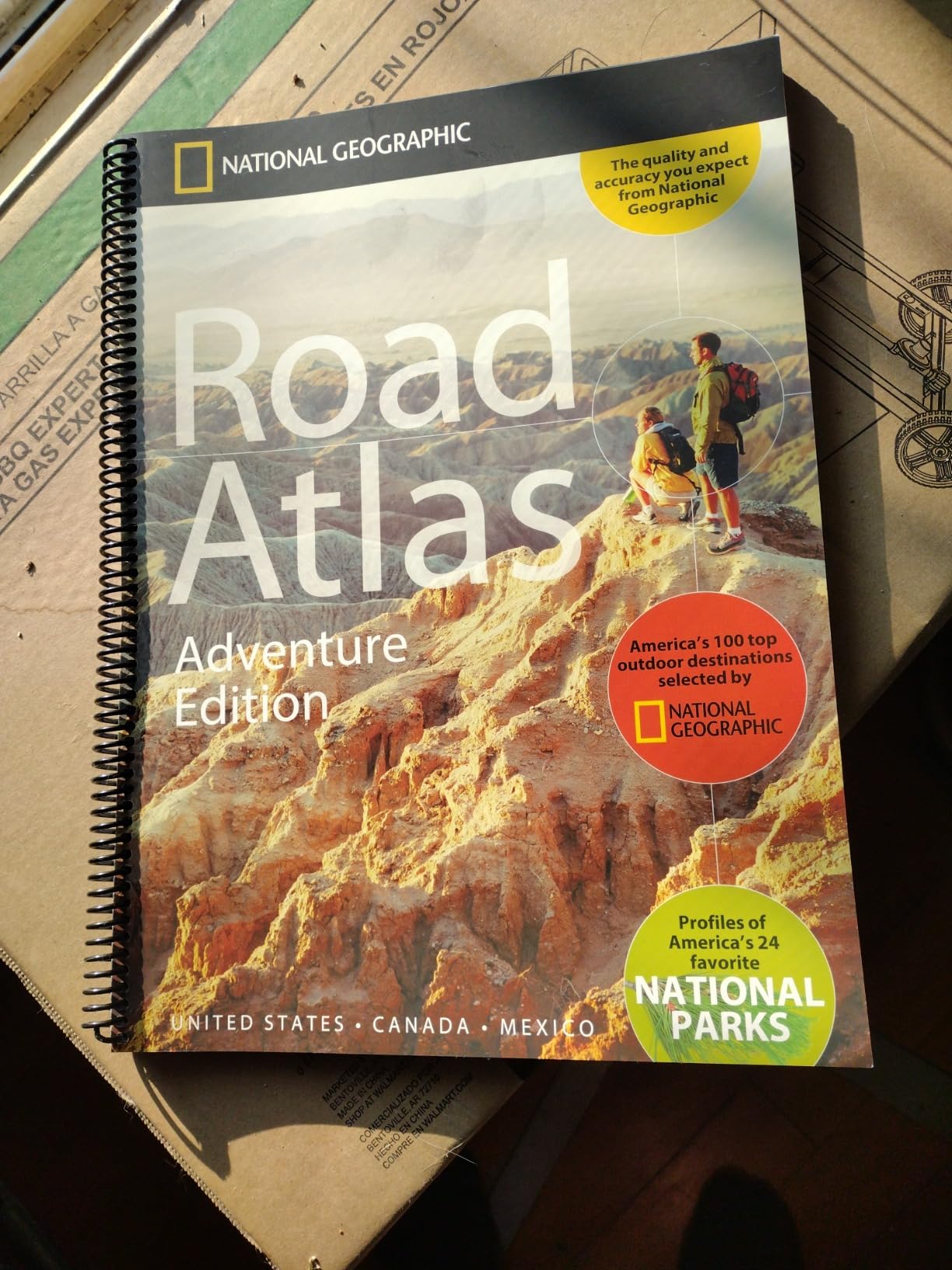 National Geographic Road Atlas 2027: Adventure Edition [United States, Canada, Mexico] customer photo 1