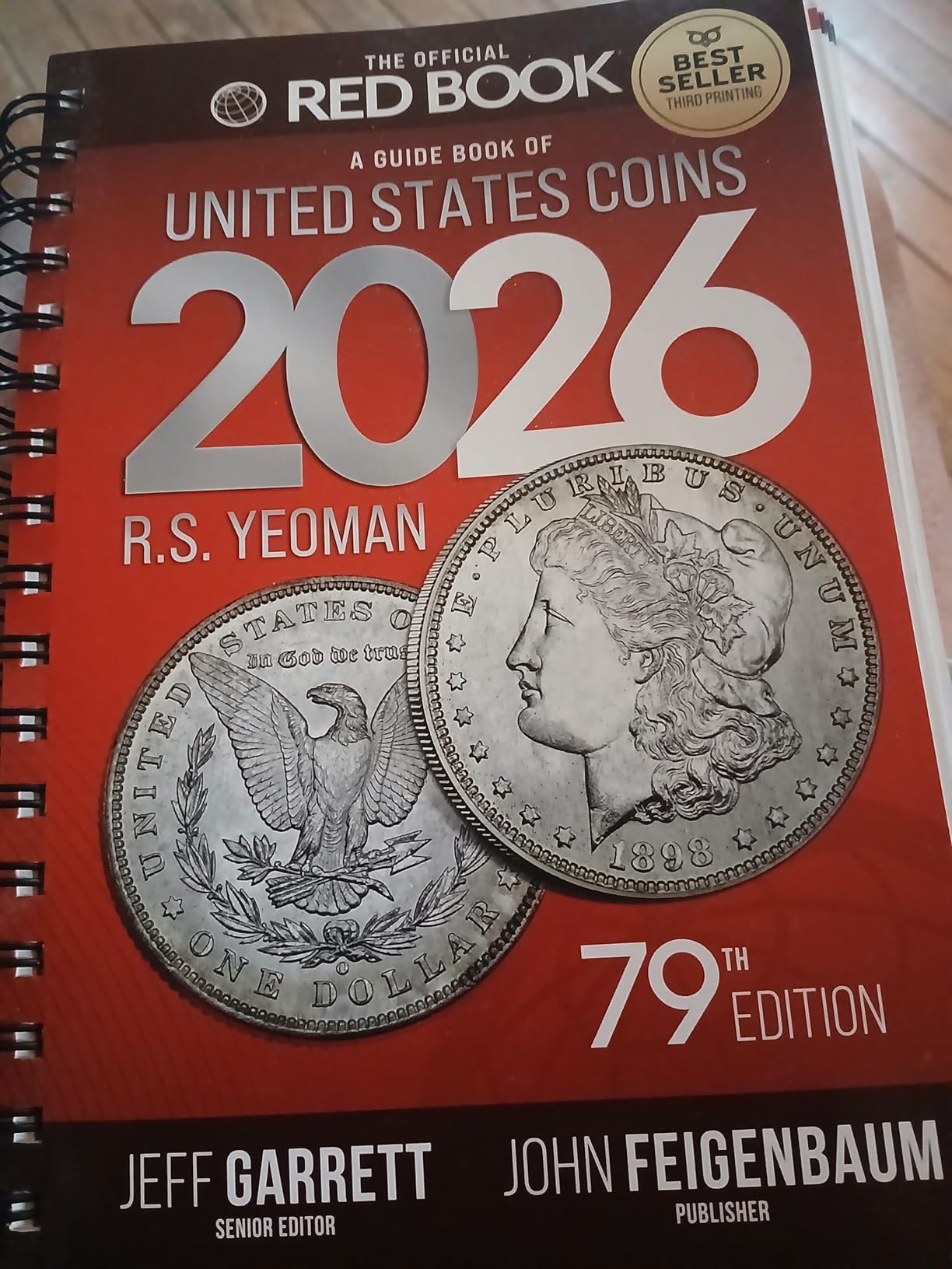 The 2026 Red Book: A Guide Book of United States Coins, 79th Edition – The Definitive Grade-by-Grade U.S. Coin Collecting & Retail Price Guide with ... Images for Collectors (Official Red Book®) customer photo 1