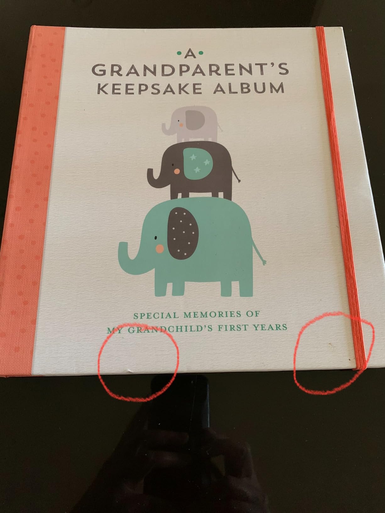 A Grandparent's Keepsake Album: Special Memories of My Grandchild’s First Years customer photo 1