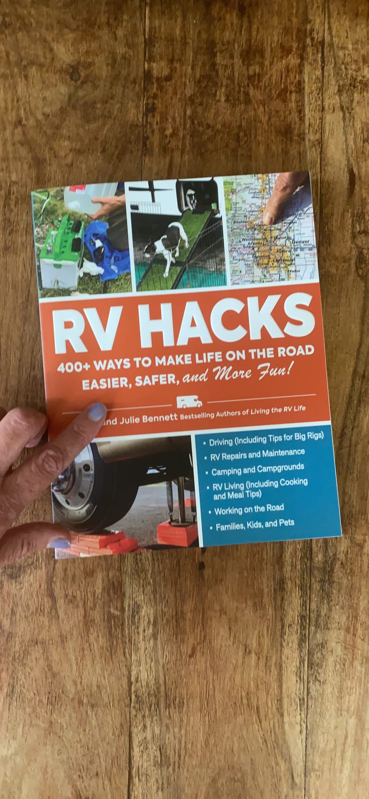 RV Hacks: 400+ Ways to Make Life on the Road Easier, Safer, and More Fun! (Life Hacks Series) customer photo 1