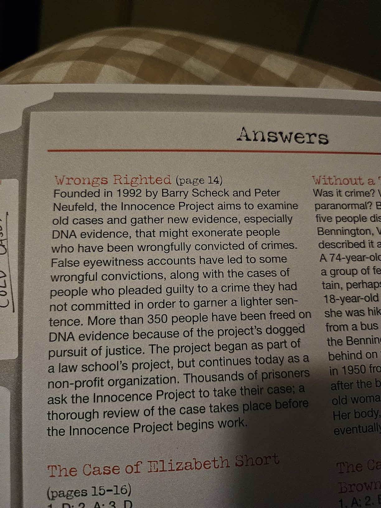 Brain Games - Cold Case Puzzles customer photo 2