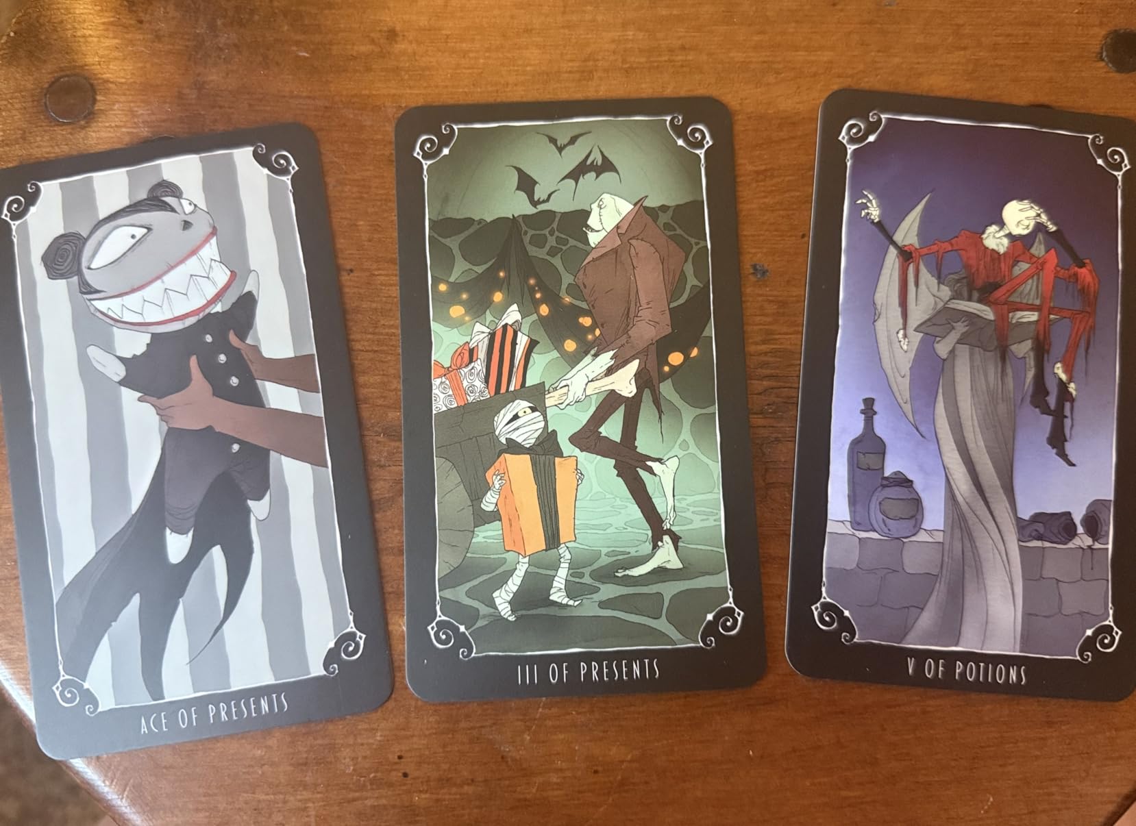 The Nightmare Before Christmas Tarot Deck and Guidebook customer photo 2