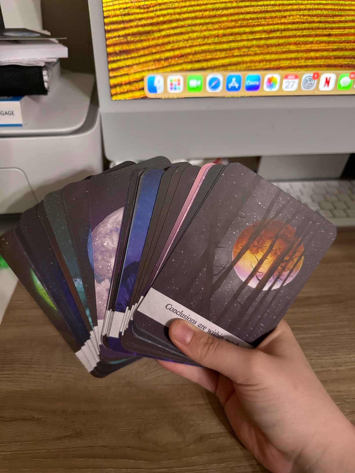 Moonology Oracle Cards: A 44-Card Moon Astrology Oracle Deck and Guidebook customer photo 1