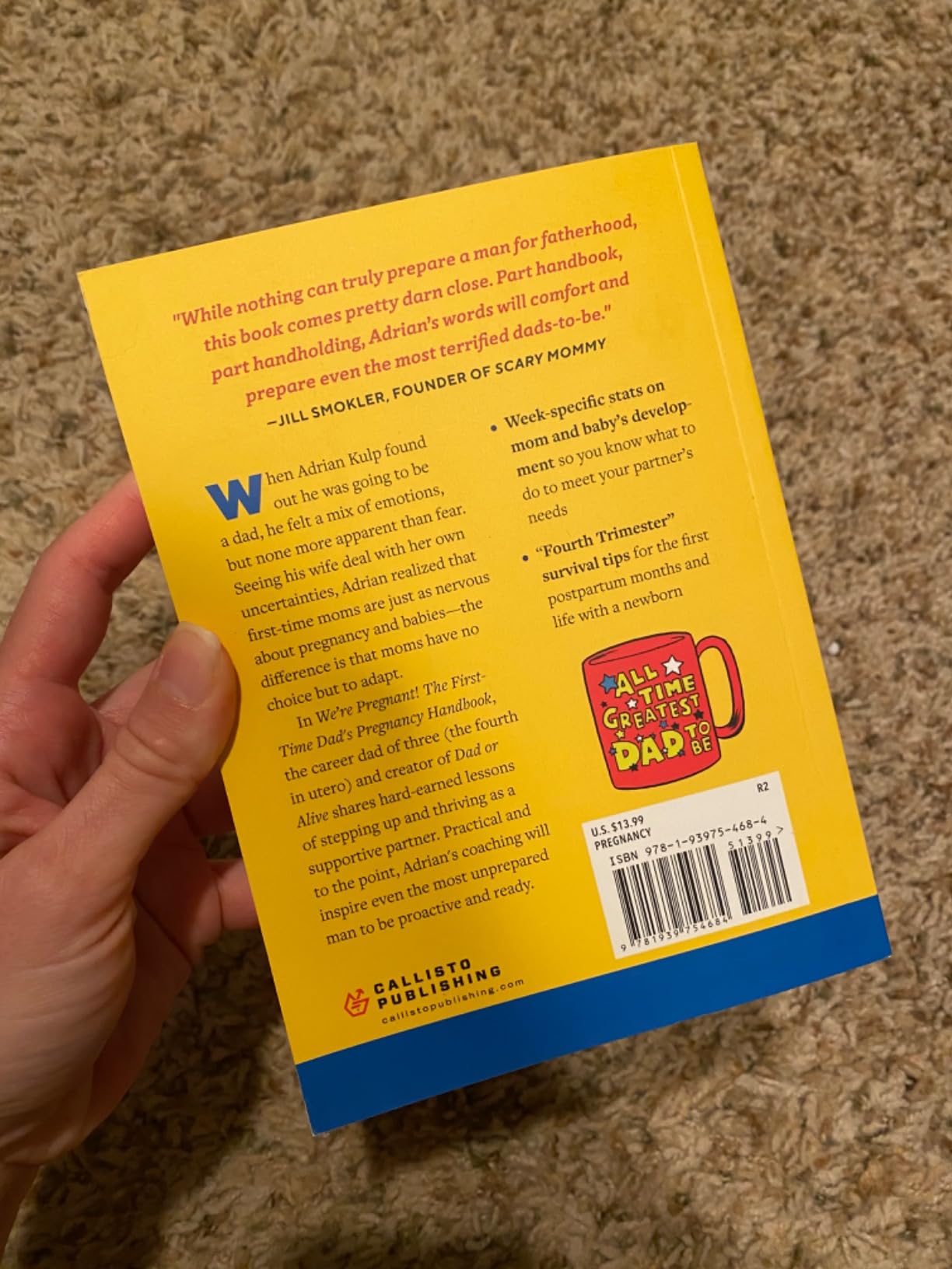 We're Pregnant! The First Time Dad's Pregnancy Handbook customer photo 2