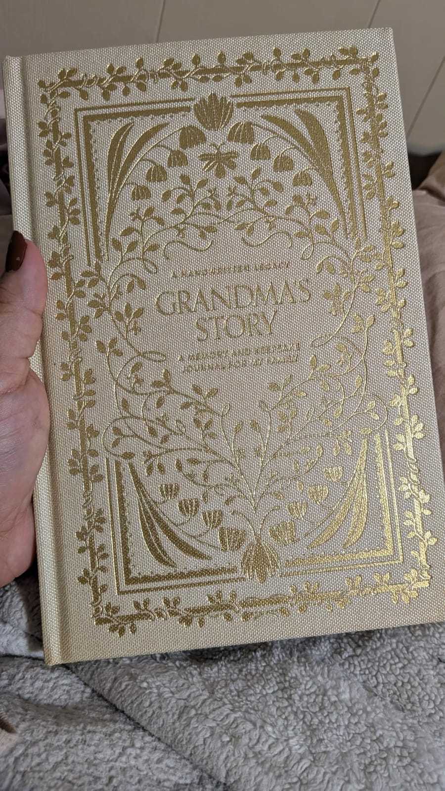 Grandma's Story: A Memory and Keepsake Journal for My Family (Heirloom Story Books and Guided Journals) customer photo 1