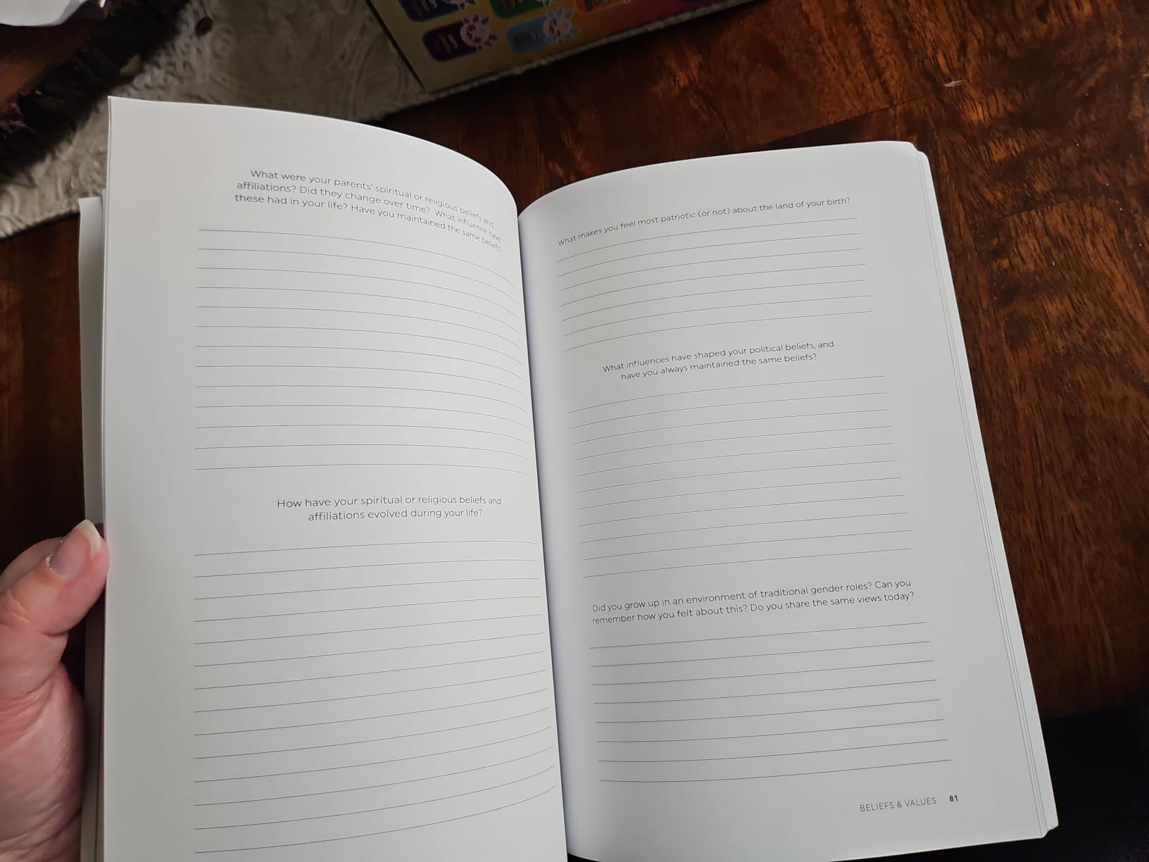 Tell Me Your Life Story, Grandpa: A Grandfather’s Guided Journal and Memory Keepsake Book (Tell Me Your Life Story® Series Books) customer photo 1