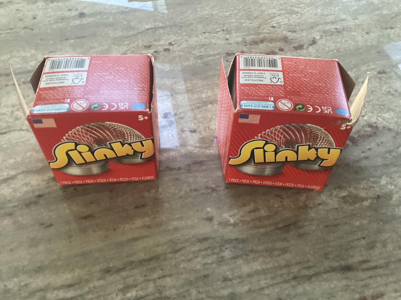 The Original Slinky Walking Spring Toy, 2.75-inch Diameter Metal Slinky, Fidget Toys customer photo 1