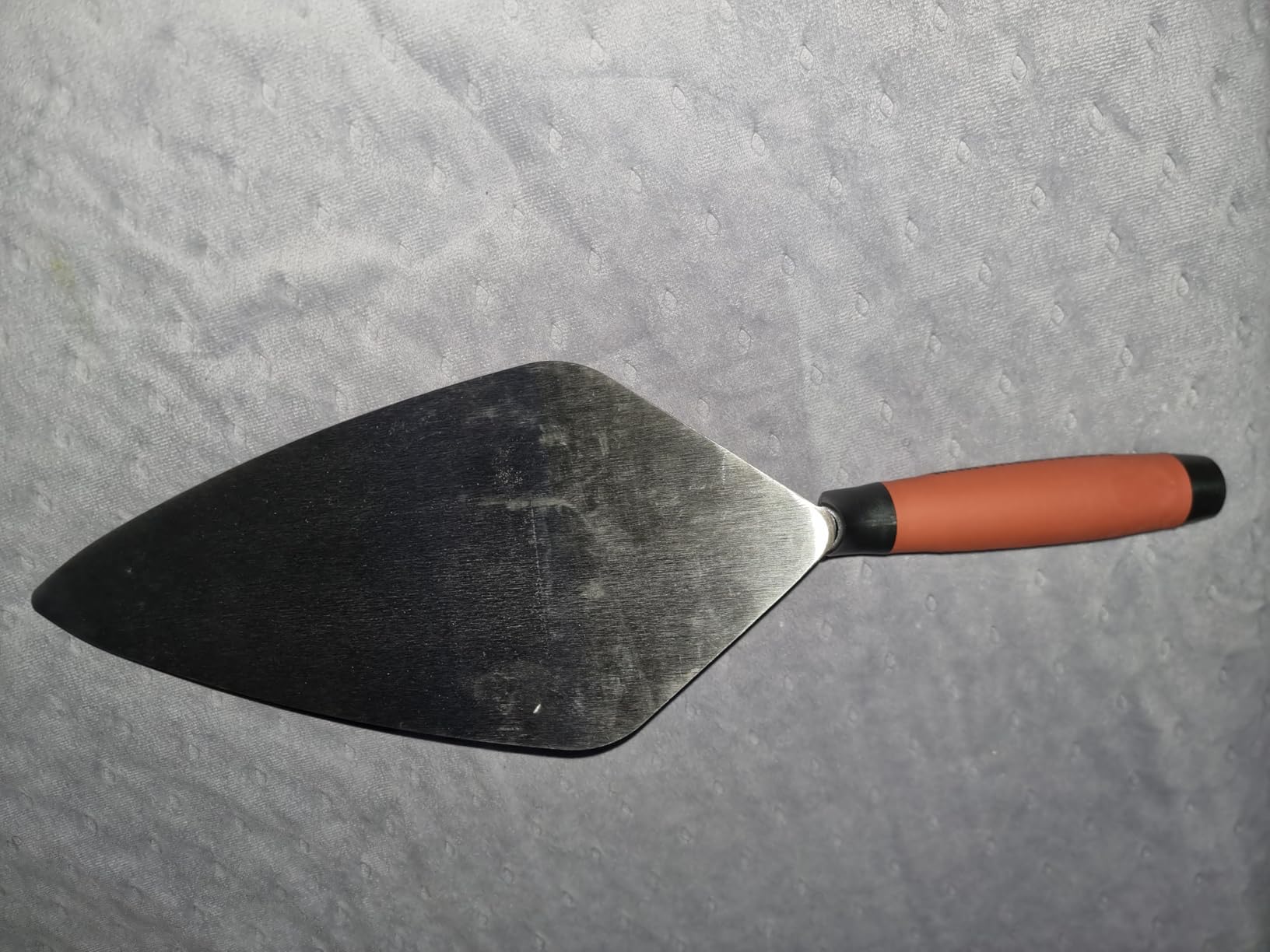 MARSHALLTOWN London Brick Trowel, 12 x 5 1/8 Inch, Assembled in the USA customer photo 1