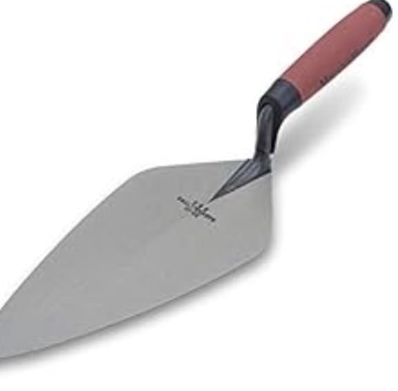 MARSHALLTOWN London Brick Trowel, 12 x 5 1/8 Inch, Assembled in the USA customer photo 2