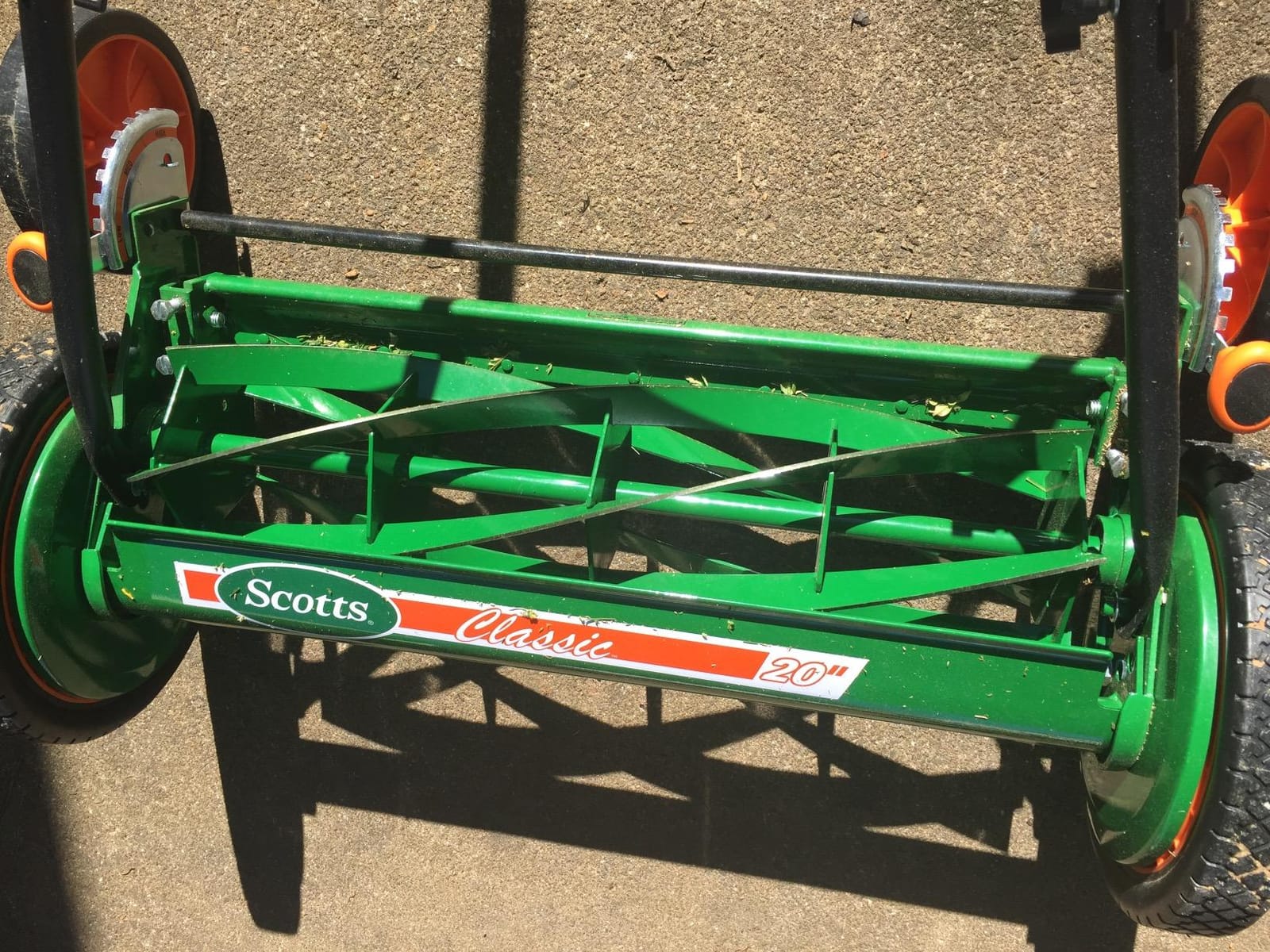 Scotts 2000-20S 20-Inch 5-Blade Push Reel Lawn Mower, Green customer photo 2